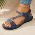 Debora | Sandalias planas con tiras trenzadas