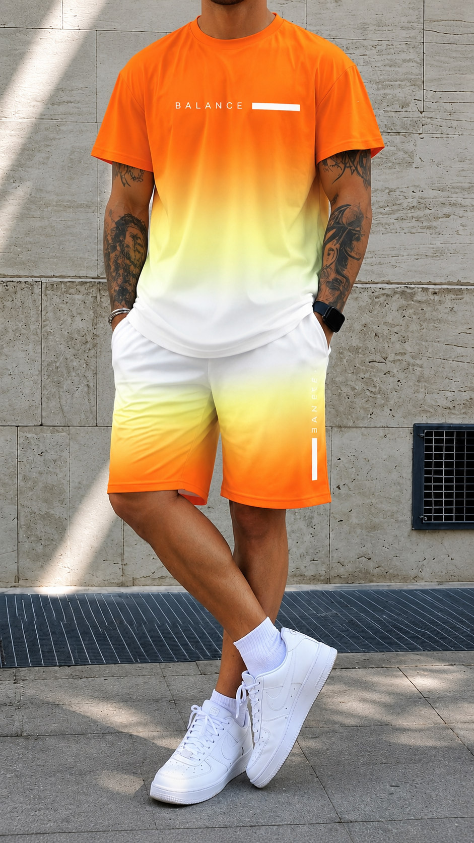 LEN | Conjunto de verano con efecto degradado