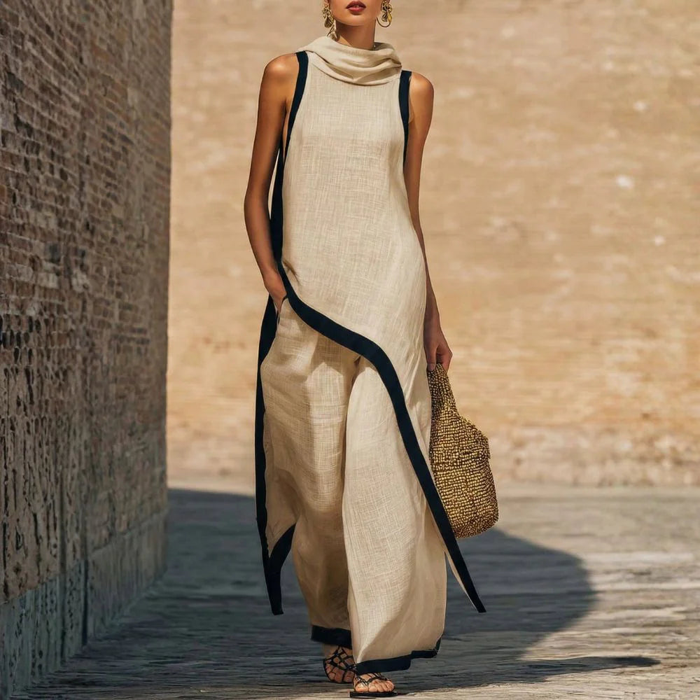 Melanie | Conjunto Elegante de lino