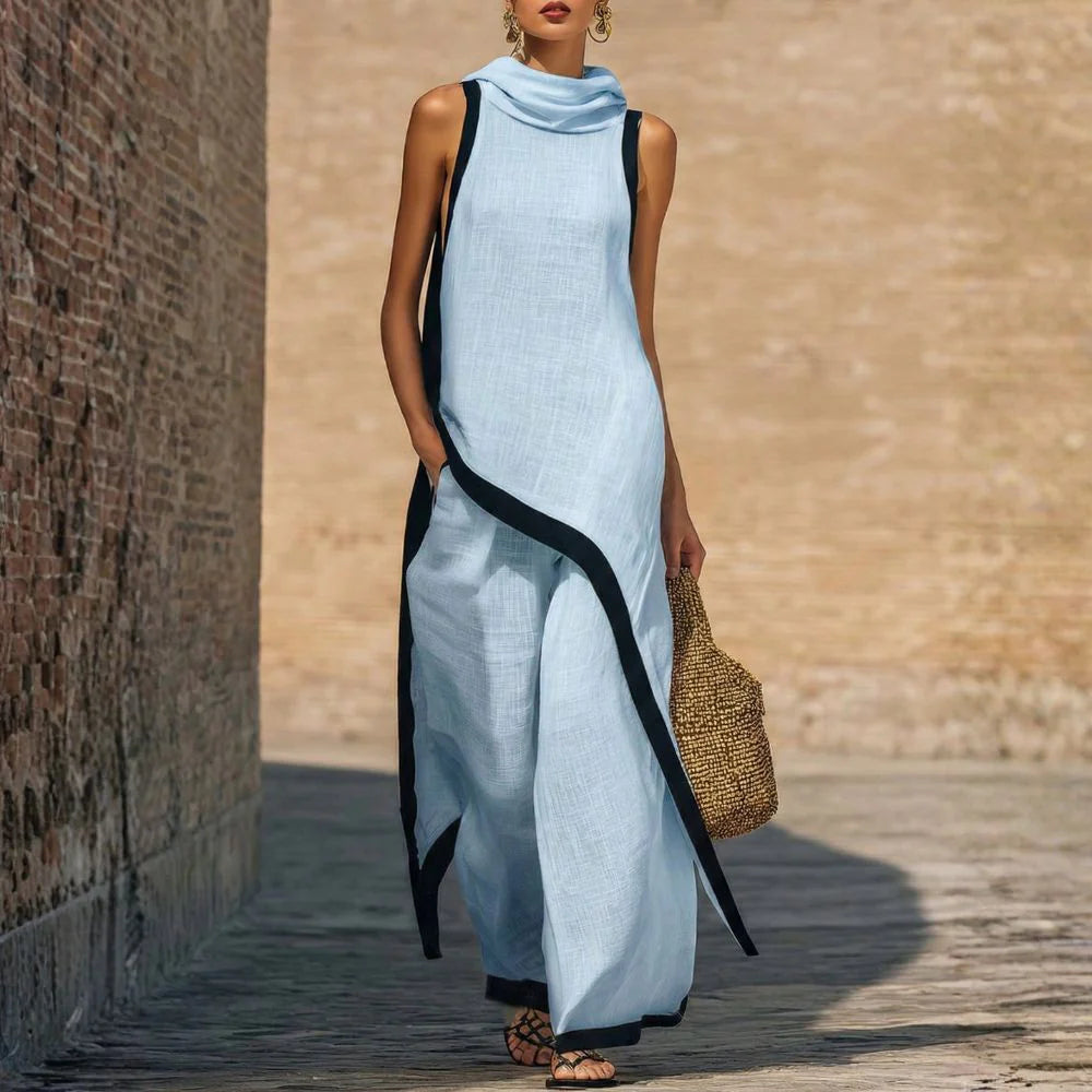 Melanie | Conjunto Elegante de lino