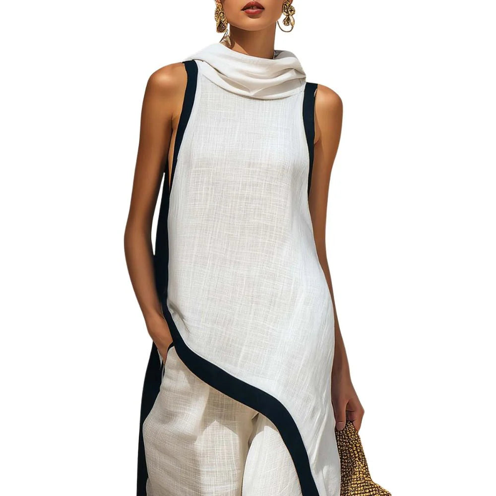 Melanie | Conjunto Elegante de lino